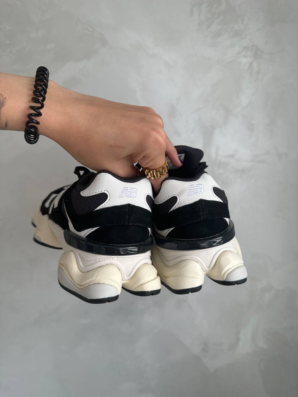New Balance 9060 Black White - oceanhype - 