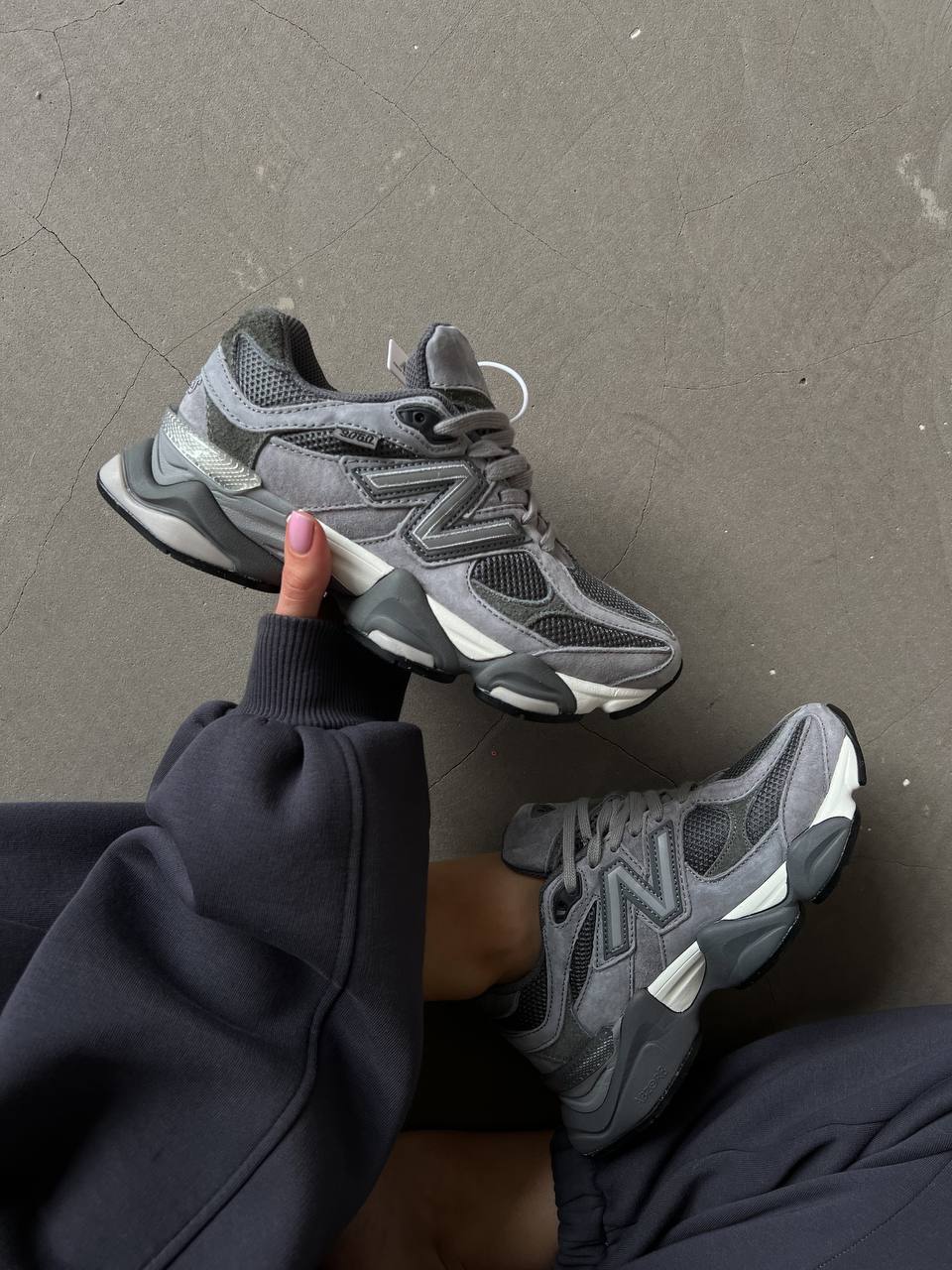 New Balance 9060 x Joe Freshgoods Dark Gray - oceanhype - 