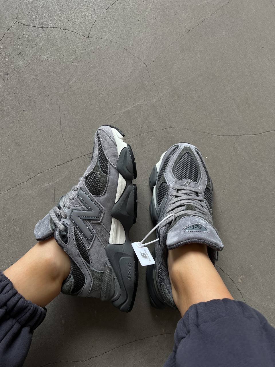 New Balance 9060 x Joe Freshgoods Dark Gray - oceanhype - 