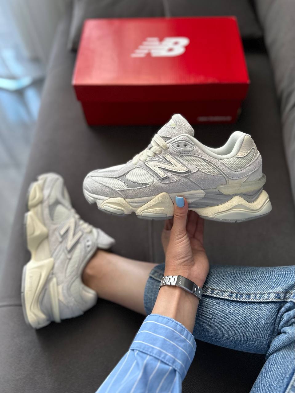 New Balance 9060 Quartz Grey - oceanhype - 