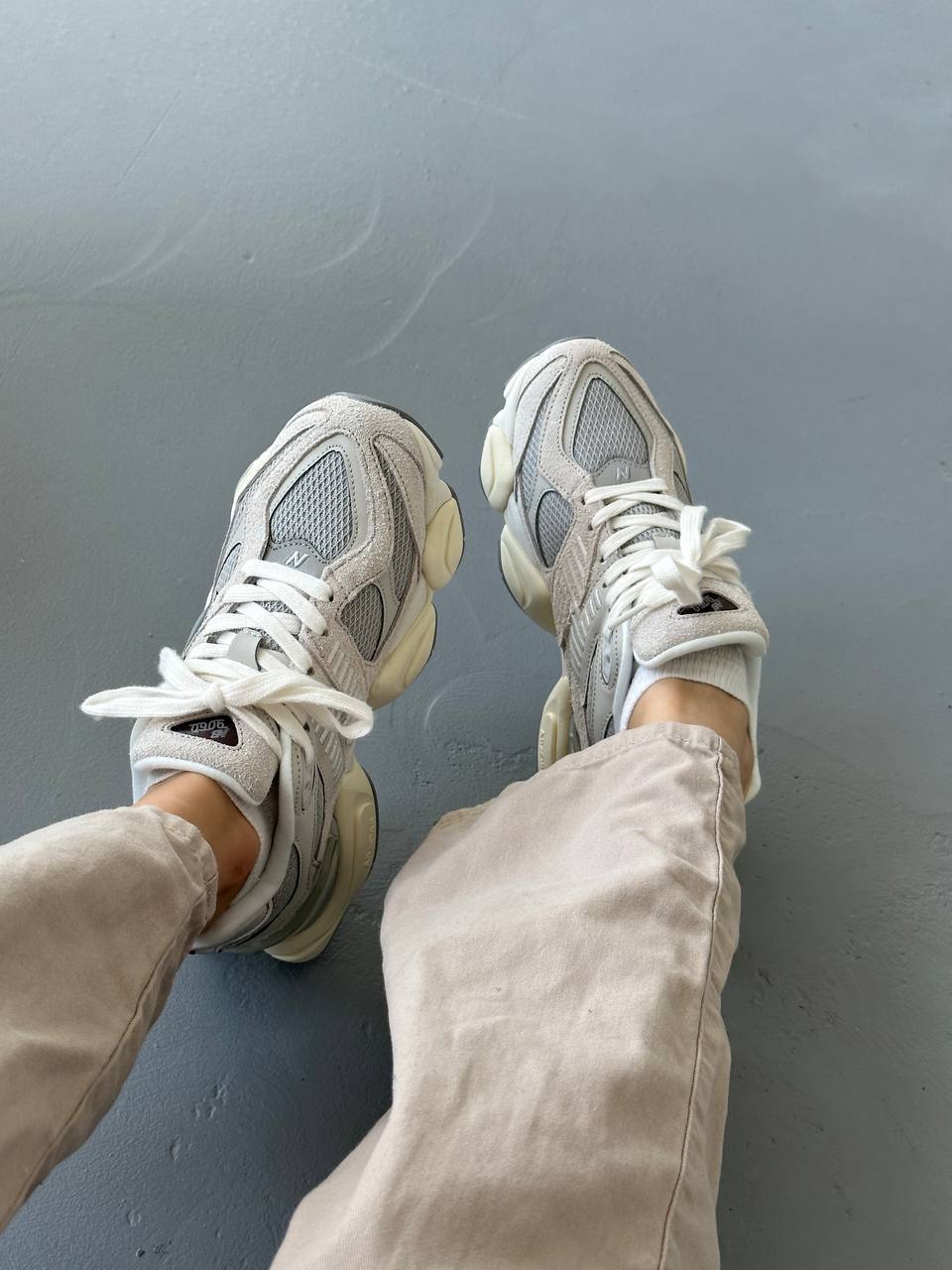 New Balance 9060 Joe Freshgoods Inside Voices Sea Salt Mindful Grey - oceanhype - 