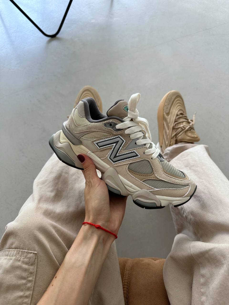 New Balance 9060 Sea Salt Surf Sample - oceanhype - 