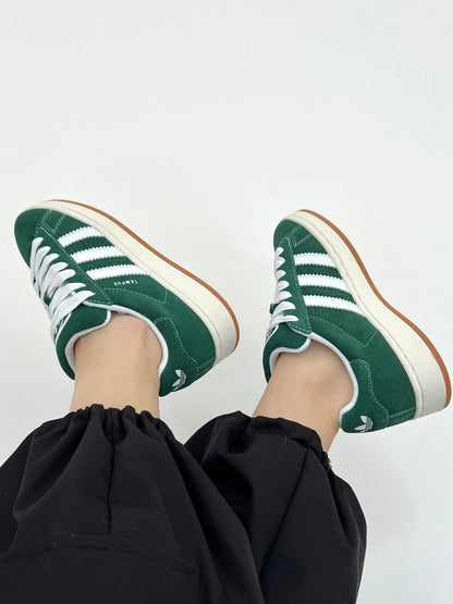 Adidas Campus Dark Green White - oceanhype - 