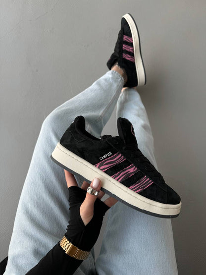Adidas Campus Black Pink Zebra - oceanhype - 