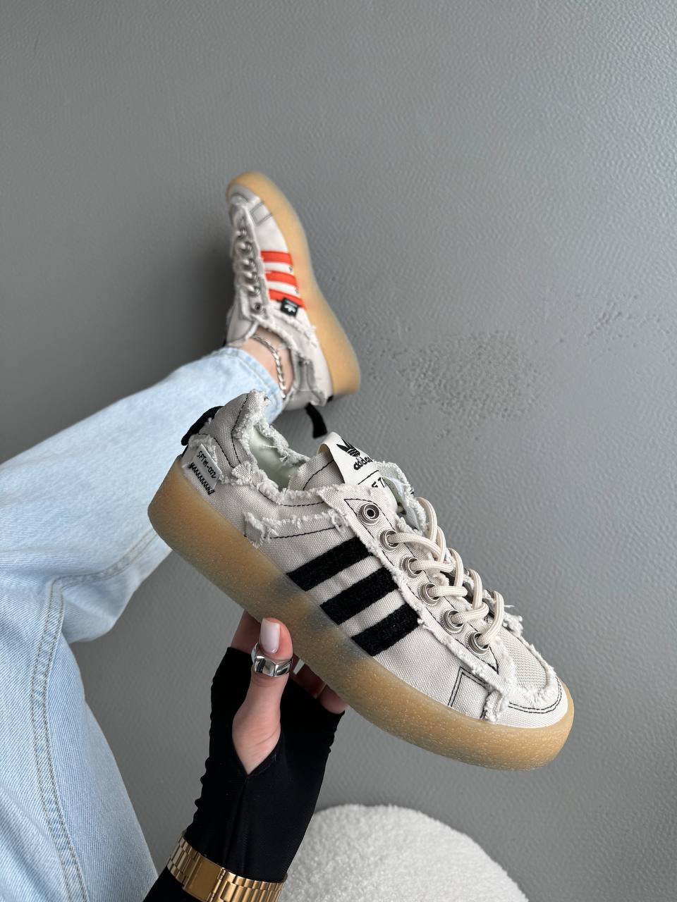 Adidas Campus 80s SFTM Clear Brown Song For The Mute - oceanhype - 