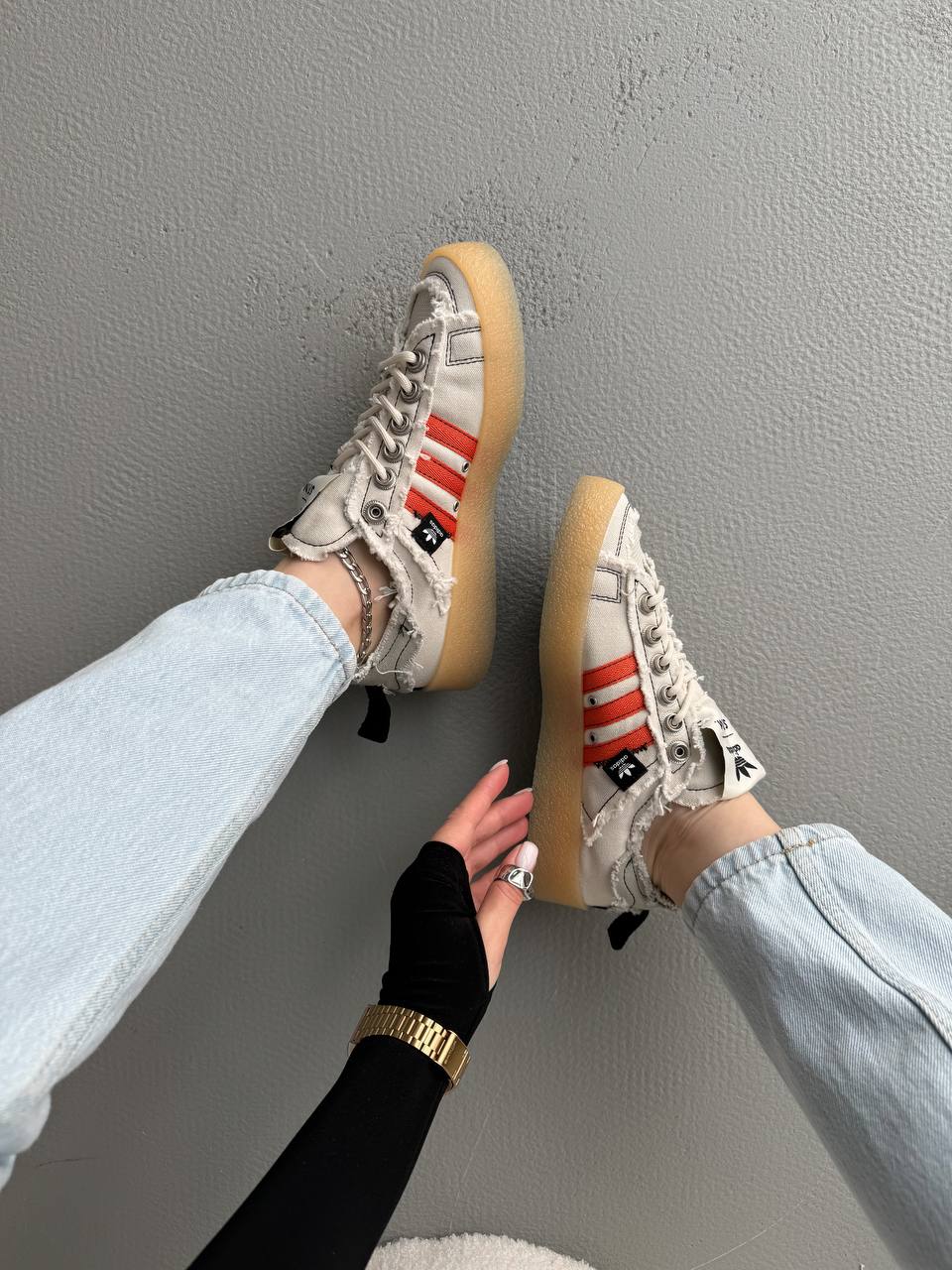 Adidas Campus 80s SFTM Clear Brown Song For The Mute - oceanhype - 