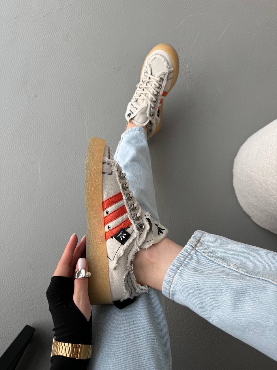 Adidas Campus 80s SFTM Clear Brown Song For The Mute - oceanhype - 