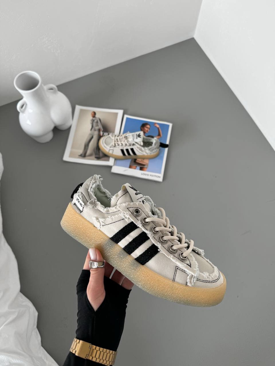 Adidas Campus 80s SFTM Clear Brown Song For The Mute - oceanhype - 
