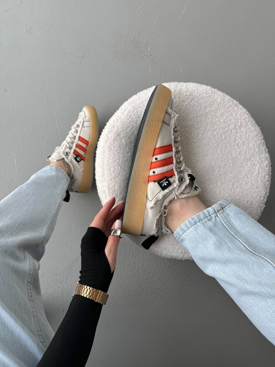 Adidas Campus 80s SFTM Clear Brown Song For The Mute - oceanhype - 