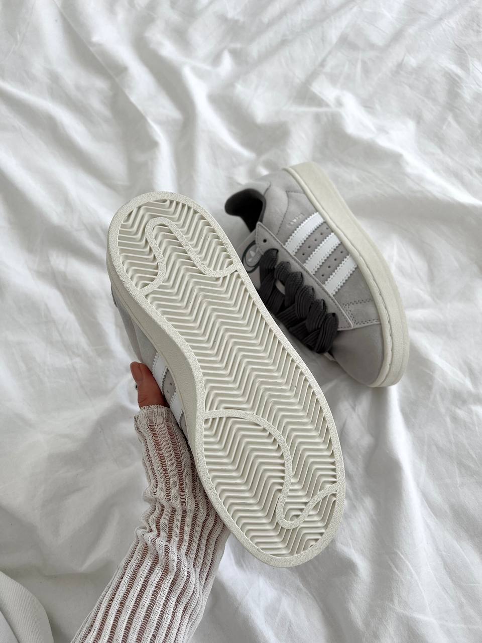 Adidas Campus Grey White - oceanhype - 