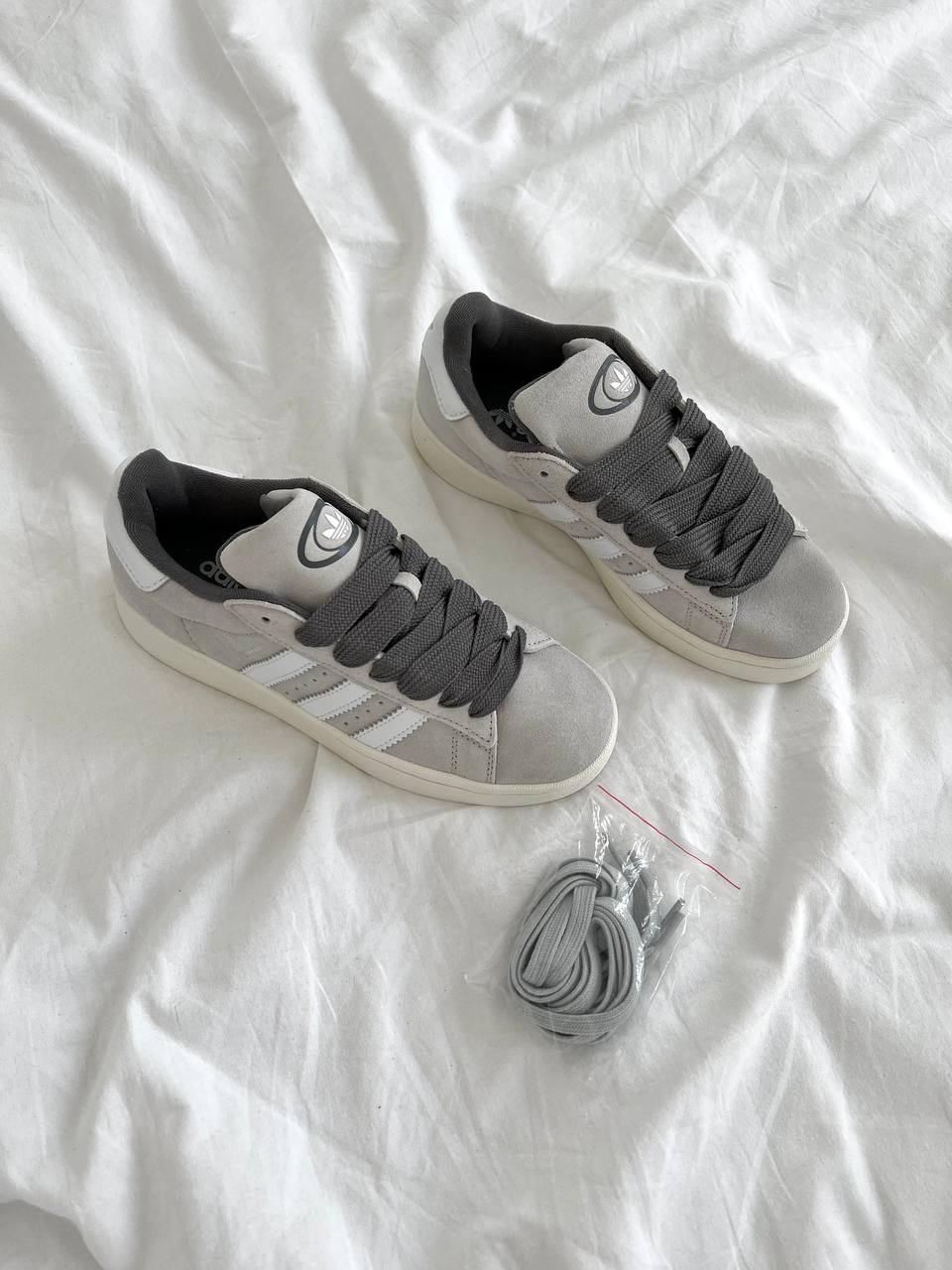 Adidas Campus Grey White - oceanhype - 