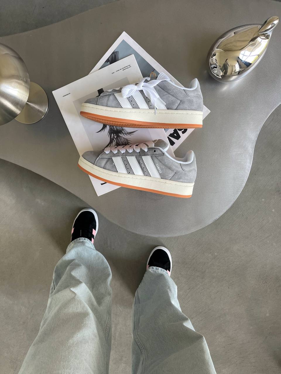 Adidas Campus 00s Grey Gum - oceanhype - 