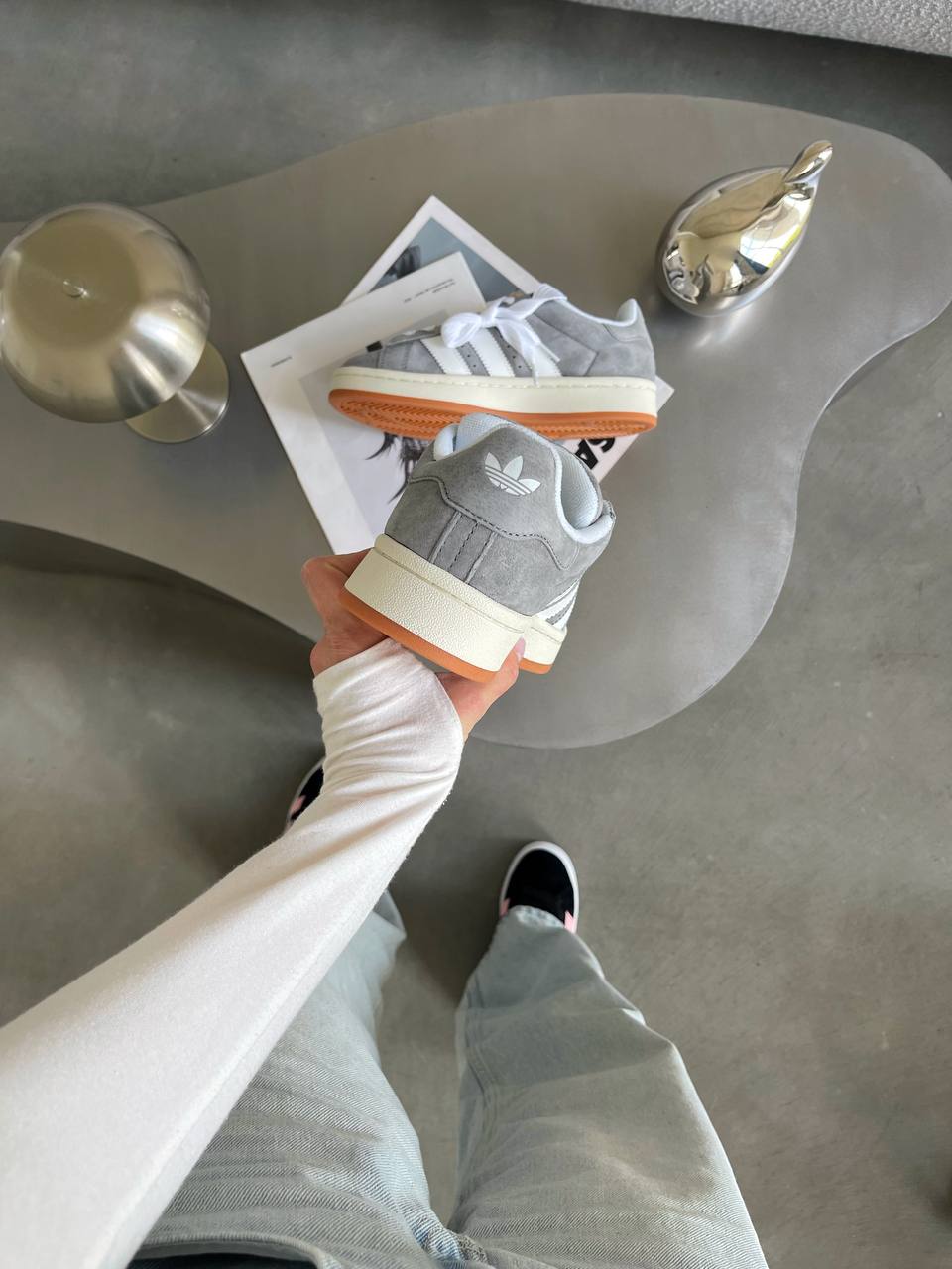 Adidas Campus 00s Grey Gum - oceanhype - 