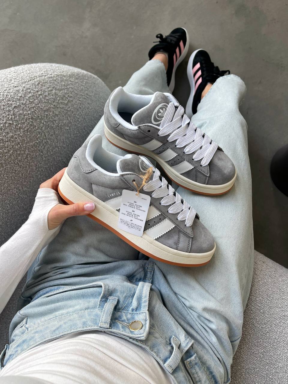 Adidas Campus 00s Grey Gum - oceanhype - 