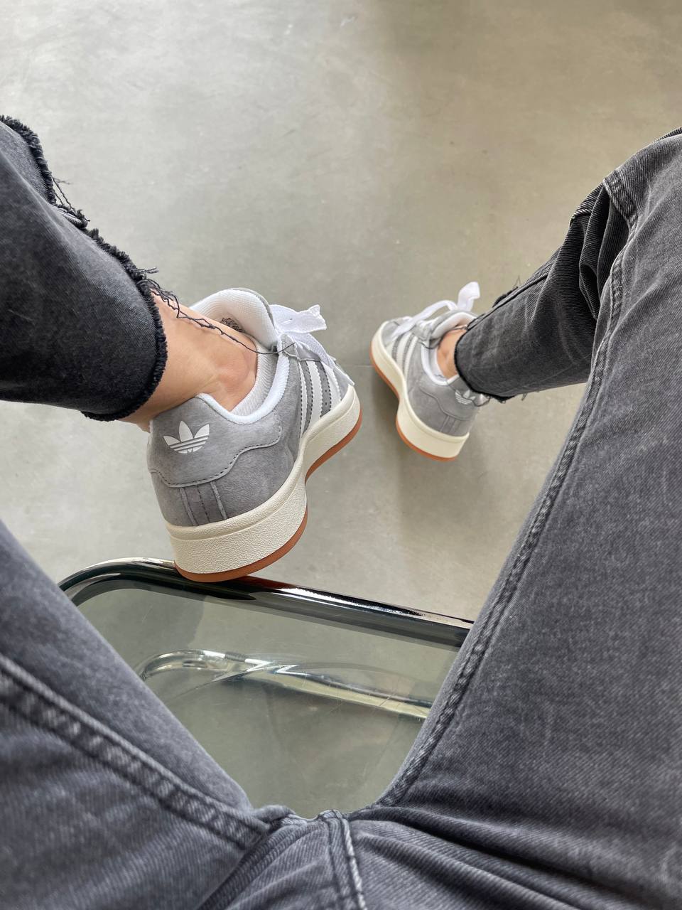 Adidas Campus 00s Grey Gum - oceanhype - 