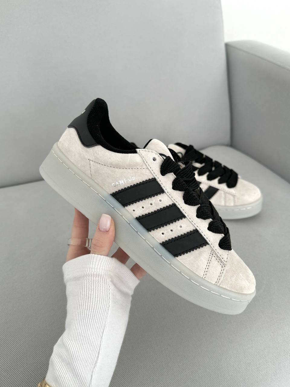Adidas Campus 00s Beige Black - oceanhype - 