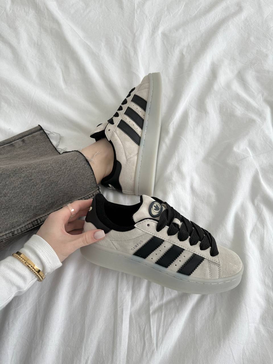 Adidas Campus 00s Beige Black - oceanhype - 