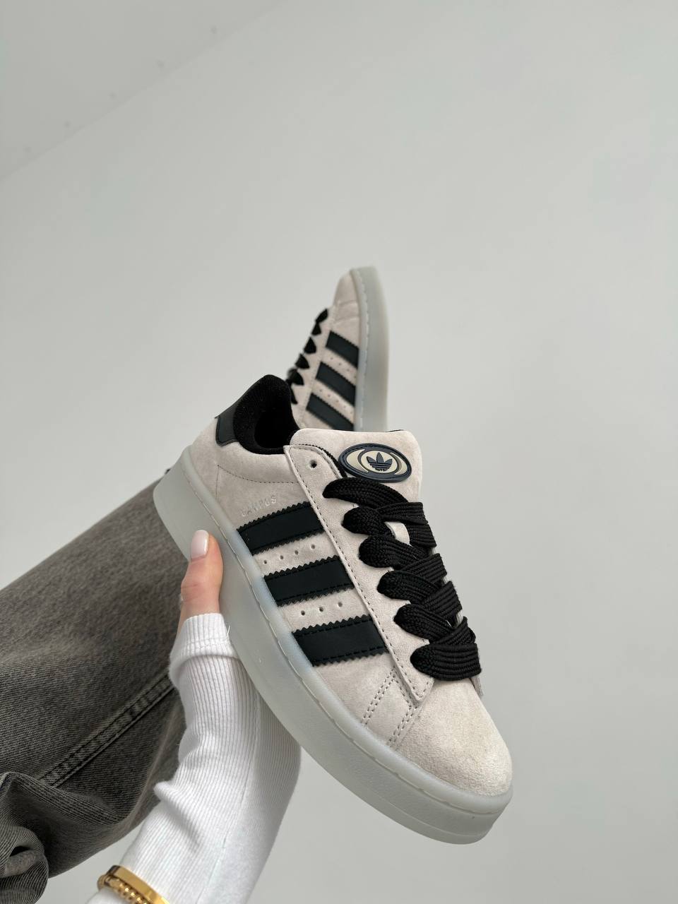 Adidas Campus 00s Beige Black - oceanhype - 