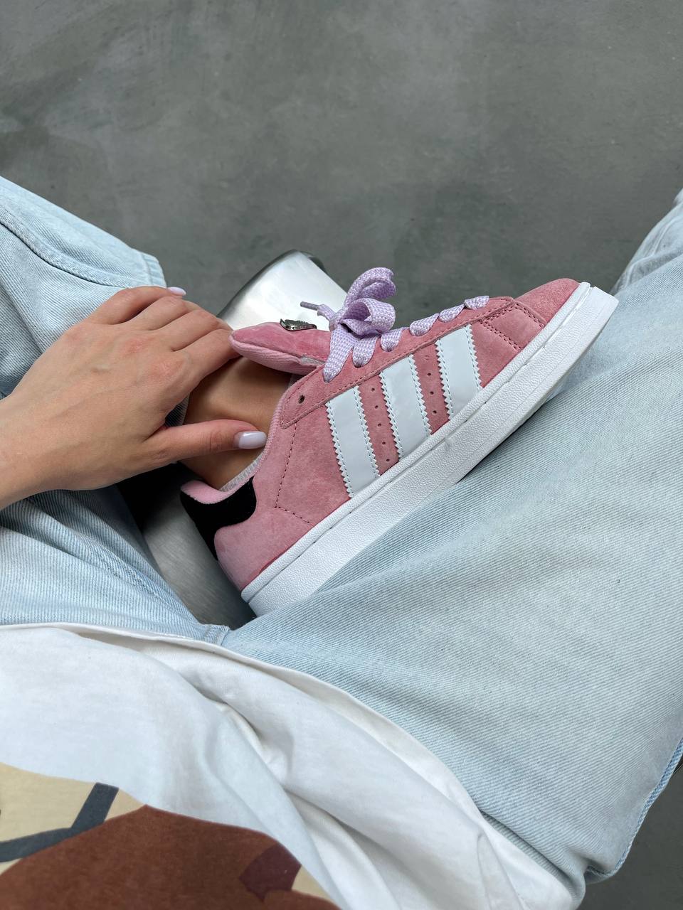 Adidas Campus 00s Bliss Lilac Black - oceanhype - 