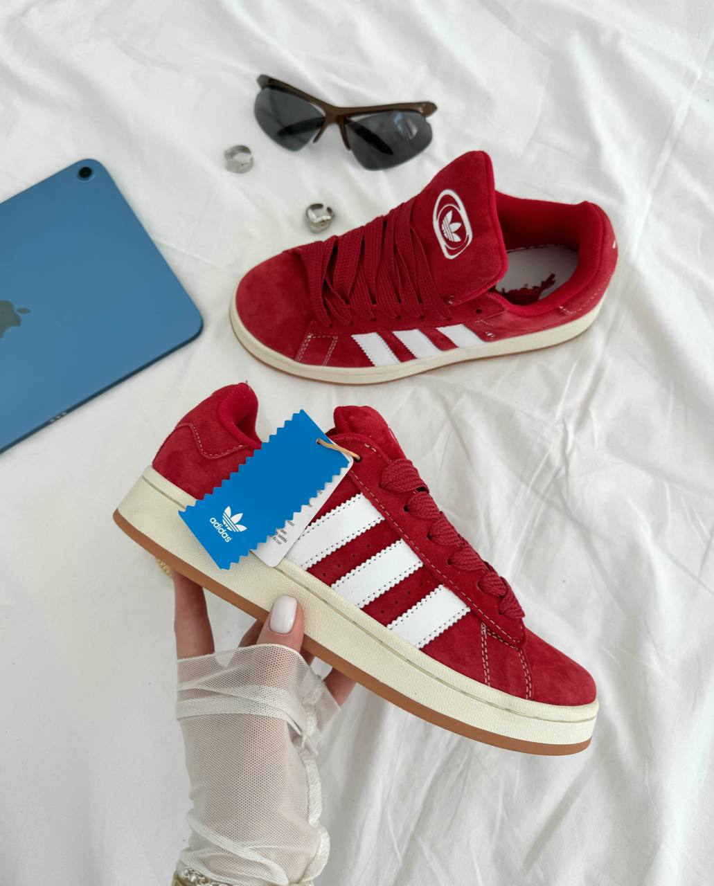 Adidas Campus 00s Scarlet Gum - oceanhype - 
