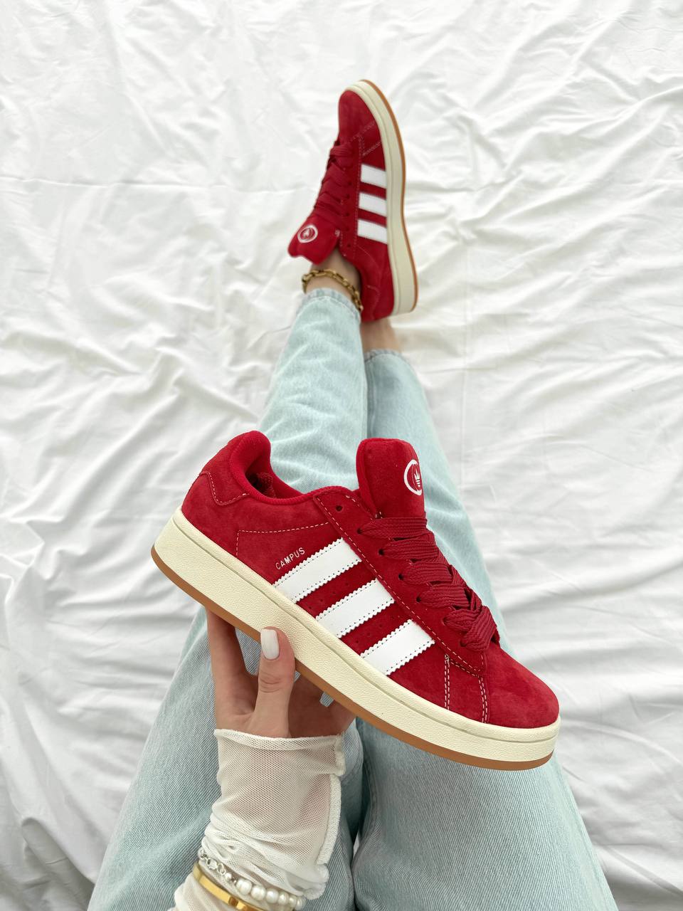 Adidas Campus 00s Scarlet Gum - oceanhype - 