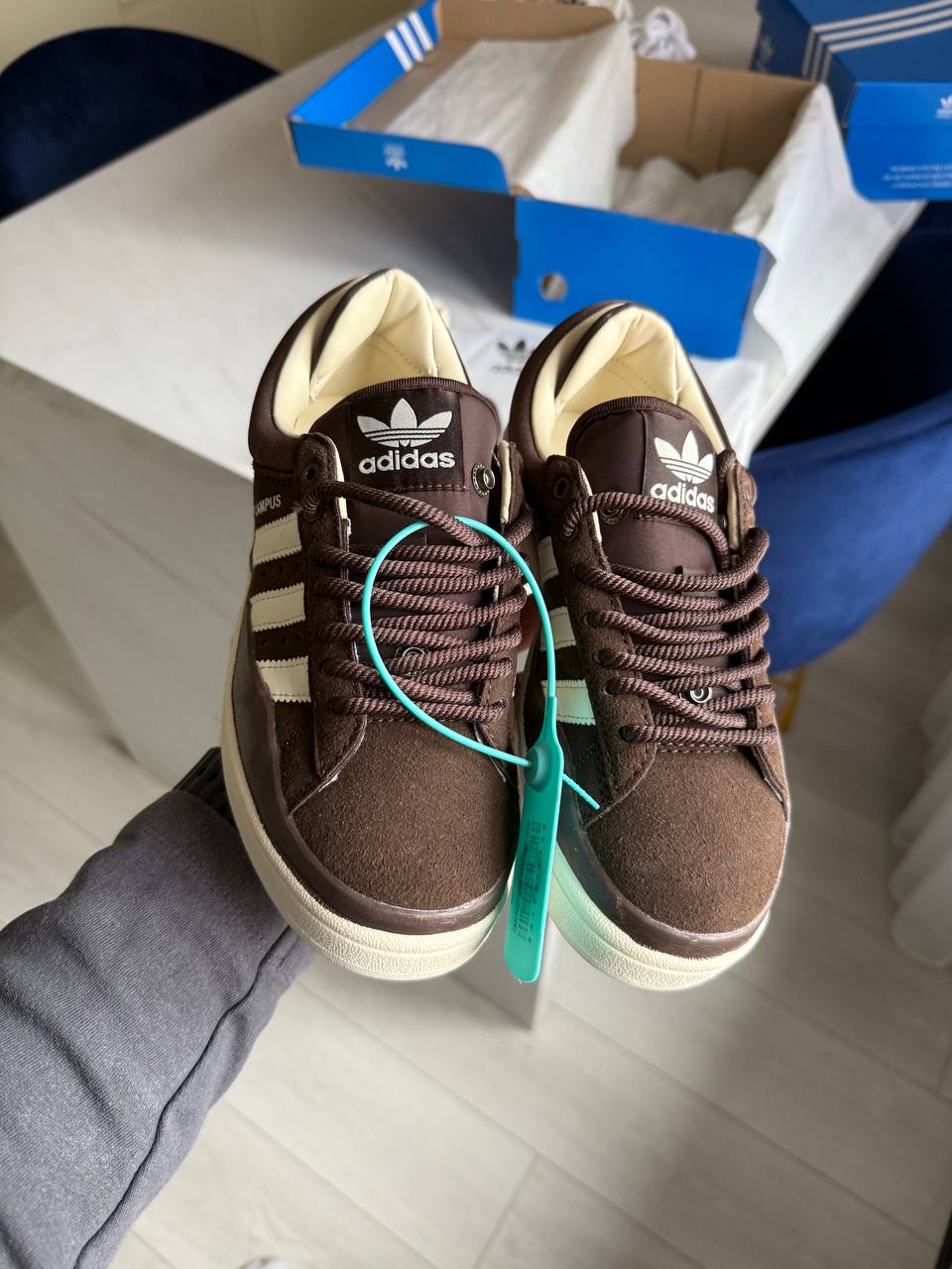 Adidas Campus x Bad Bunny Brown Cream - oceanhype - 