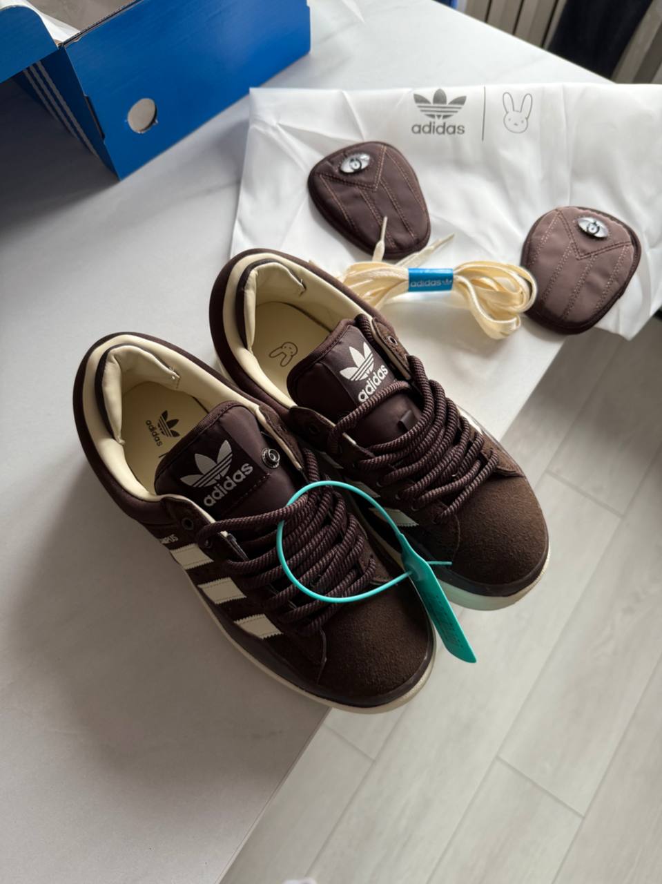 Adidas Campus x Bad Bunny Brown Cream - oceanhype - 