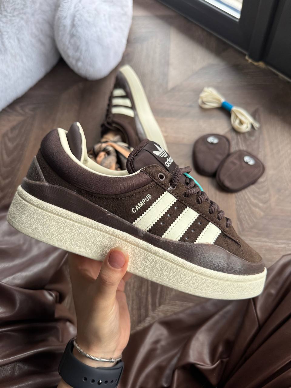 Adidas Campus x Bad Bunny Brown Cream - oceanhype - 