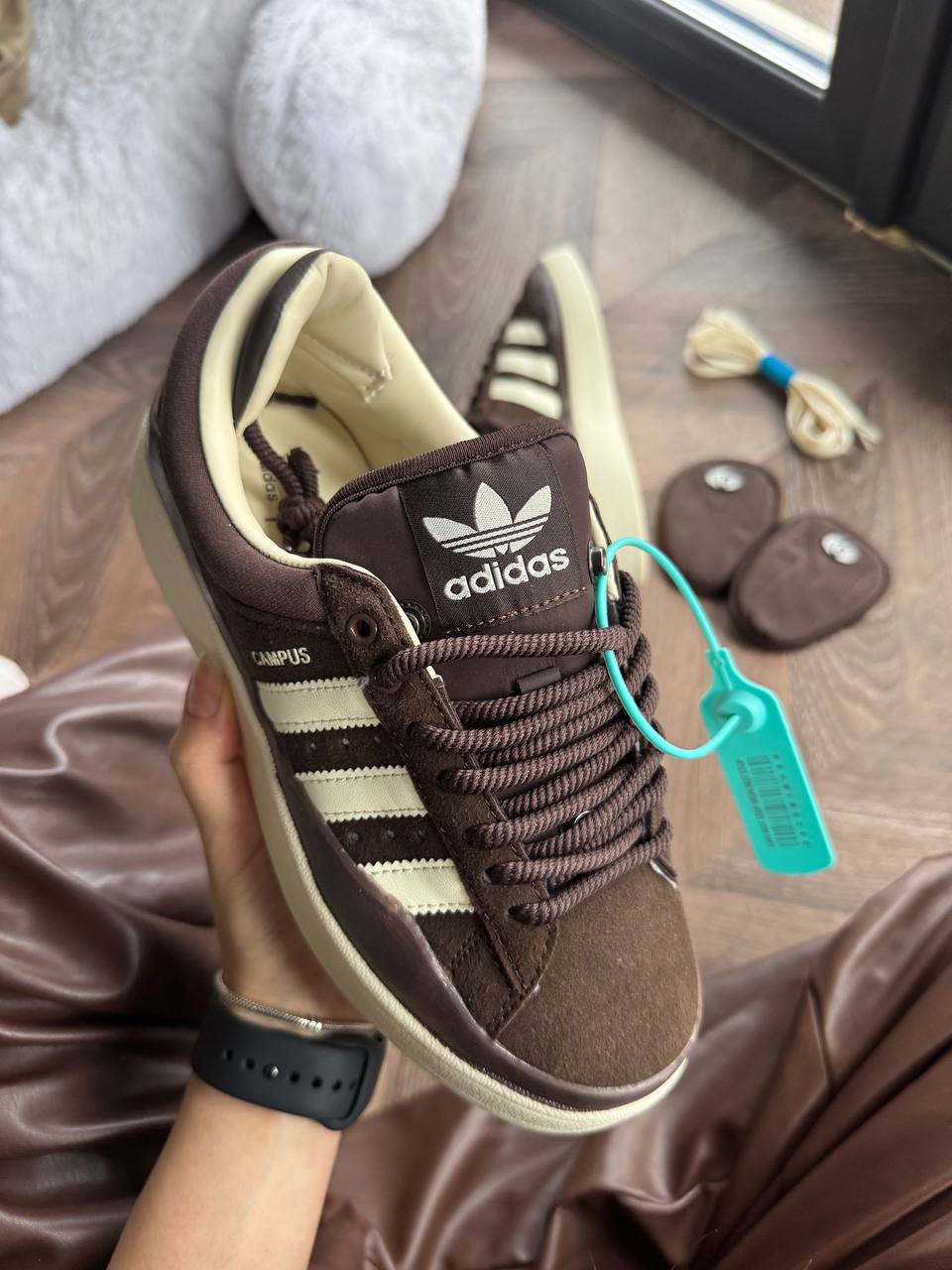 Adidas Campus x Bad Bunny Brown Cream - oceanhype - 