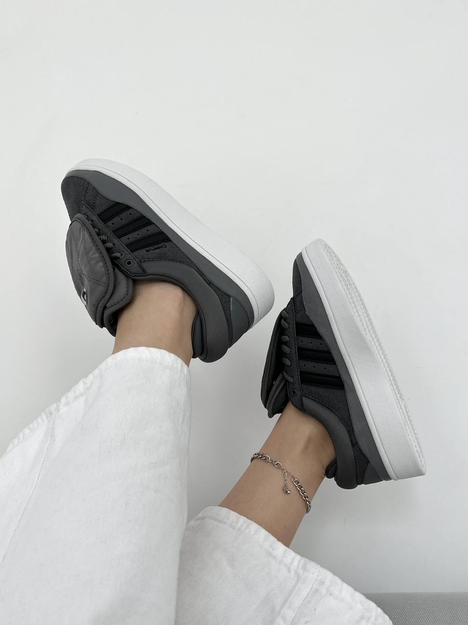 Adidas Campus x Bad Bunny Graphite - oceanhype - 