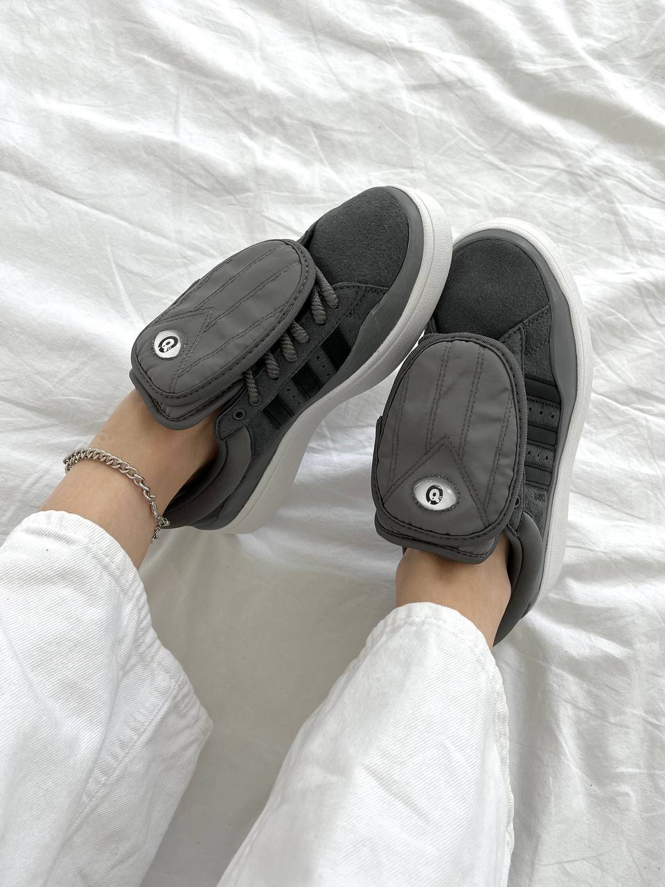Adidas Campus x Bad Bunny Graphite - oceanhype - 