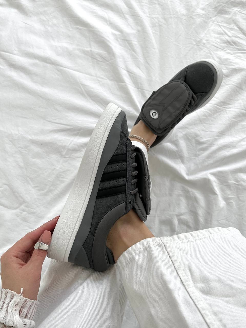 Adidas Campus x Bad Bunny Graphite - oceanhype - 