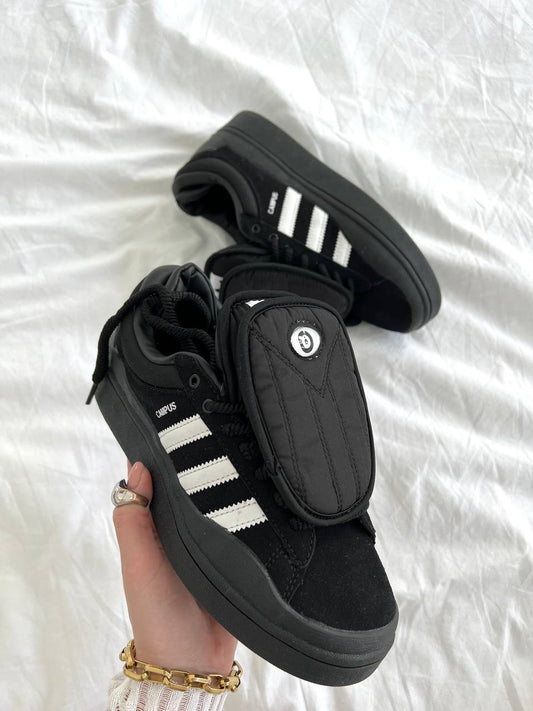Adidas Campus x Bad Bunny Black White - oceanhype - 