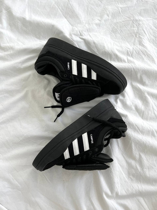 Adidas Campus x Bad Bunny Black White - oceanhype - 