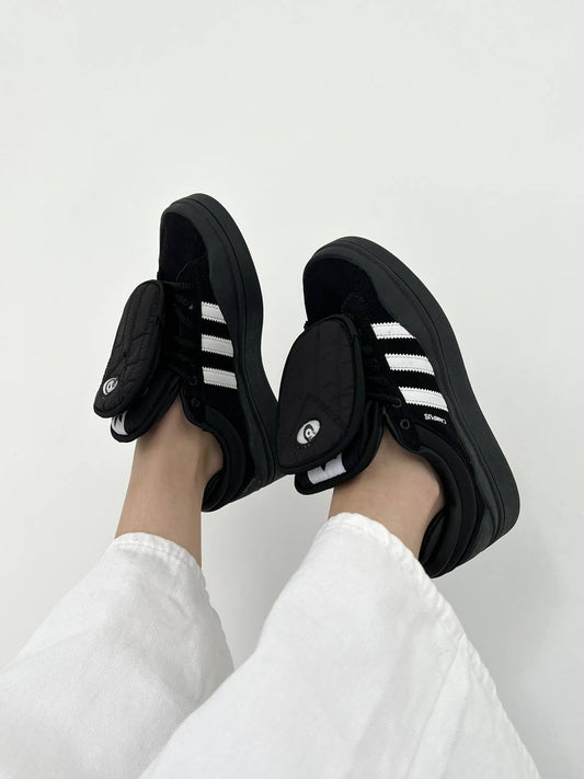 Adidas Campus x Bad Bunny Black White - oceanhype - 