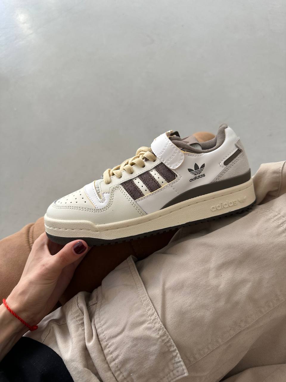 Adidas Forum 84 Low Off White Brown - oceanhype - 