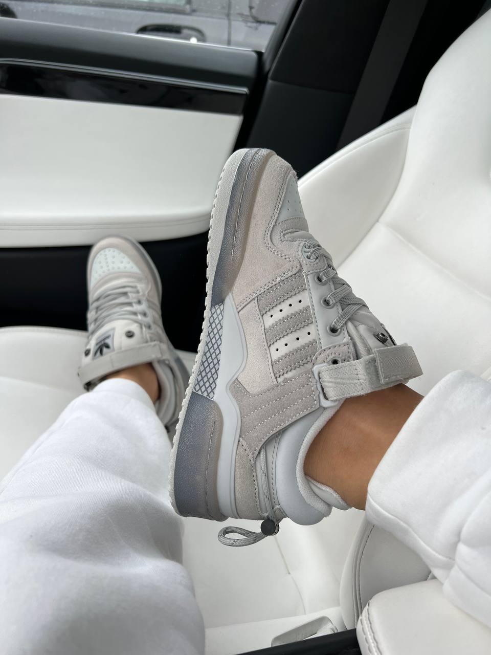 Adidas Forum Low Bad Bunny Light Grey - oceanhype - 