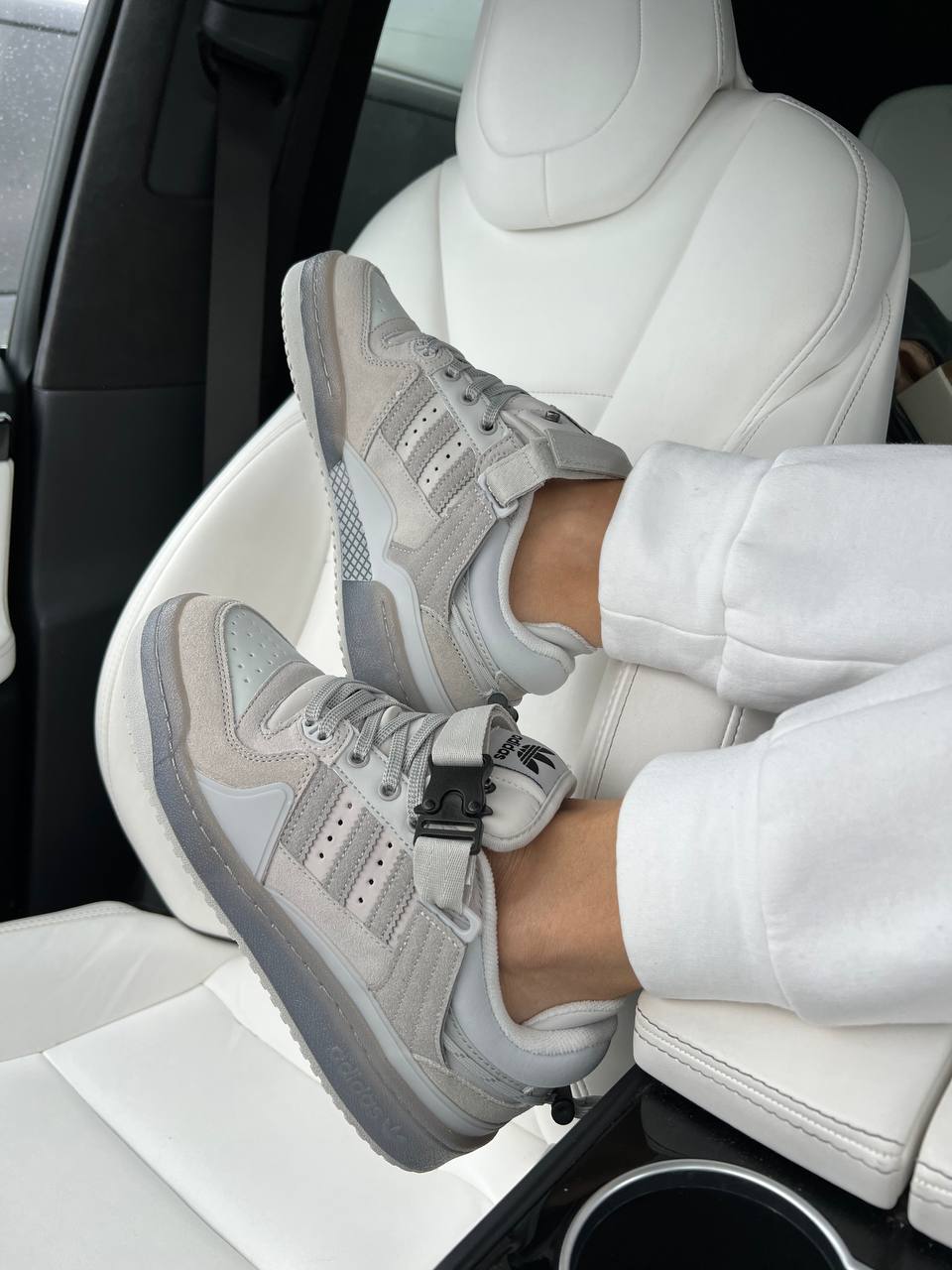 Adidas Forum Low Bad Bunny Light Grey - oceanhype - 