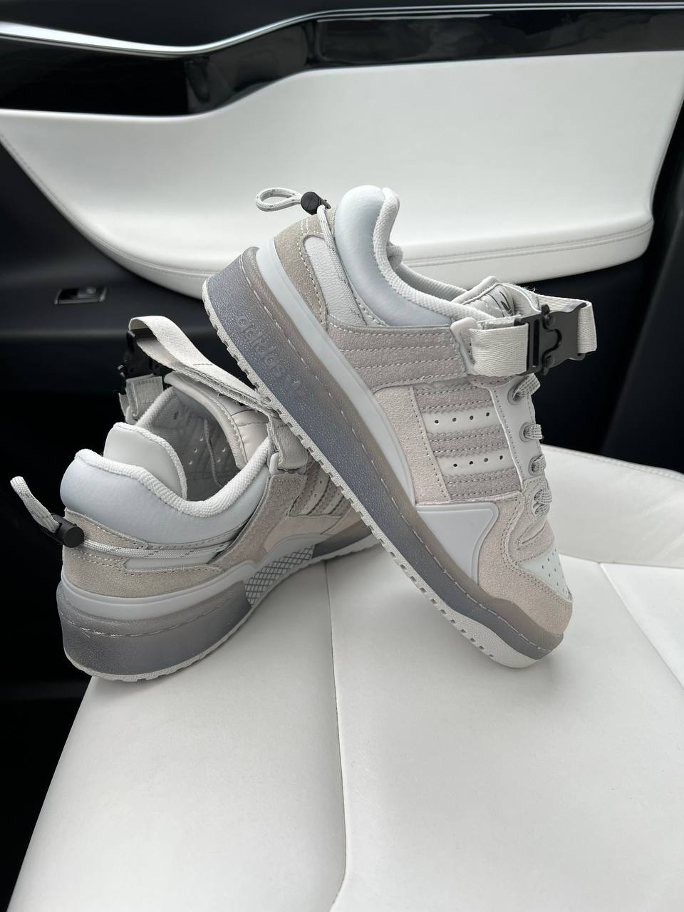 Adidas Forum Low Bad Bunny Light Grey - oceanhype - 