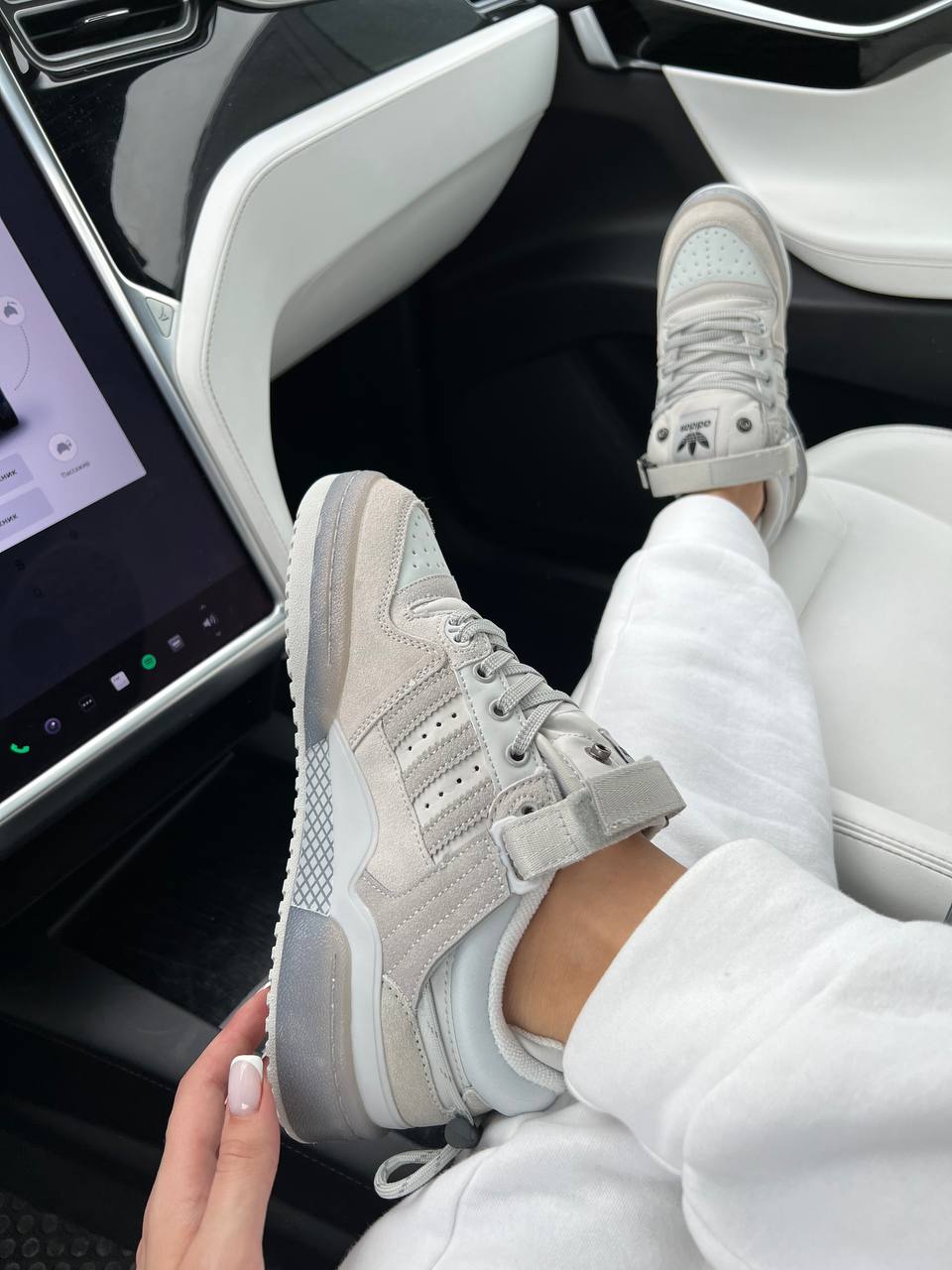 Adidas Forum Low Bad Bunny Light Grey - oceanhype - 