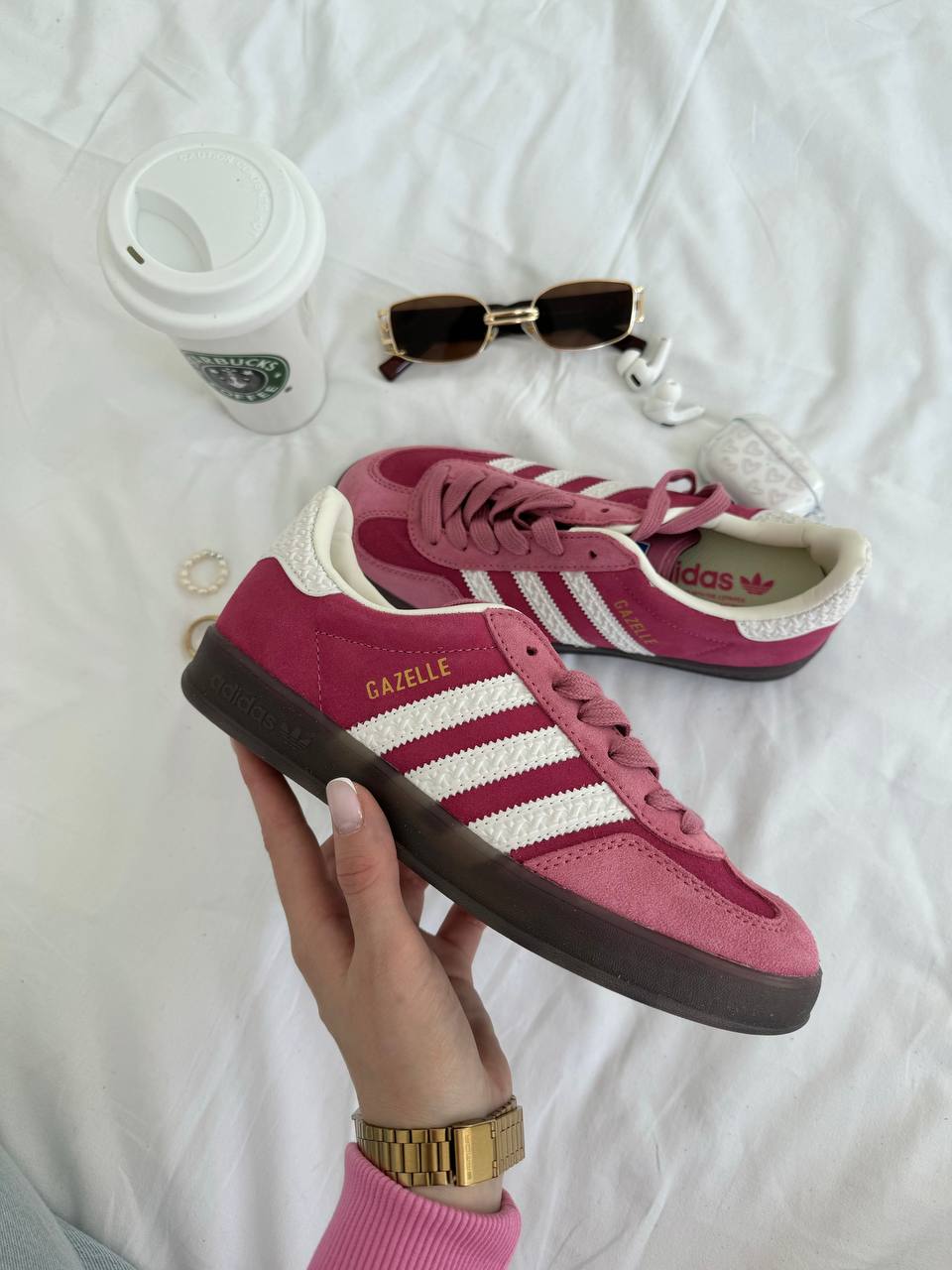 Adidas Gazelle Indoor Almost Pink Gum - oceanhype - 