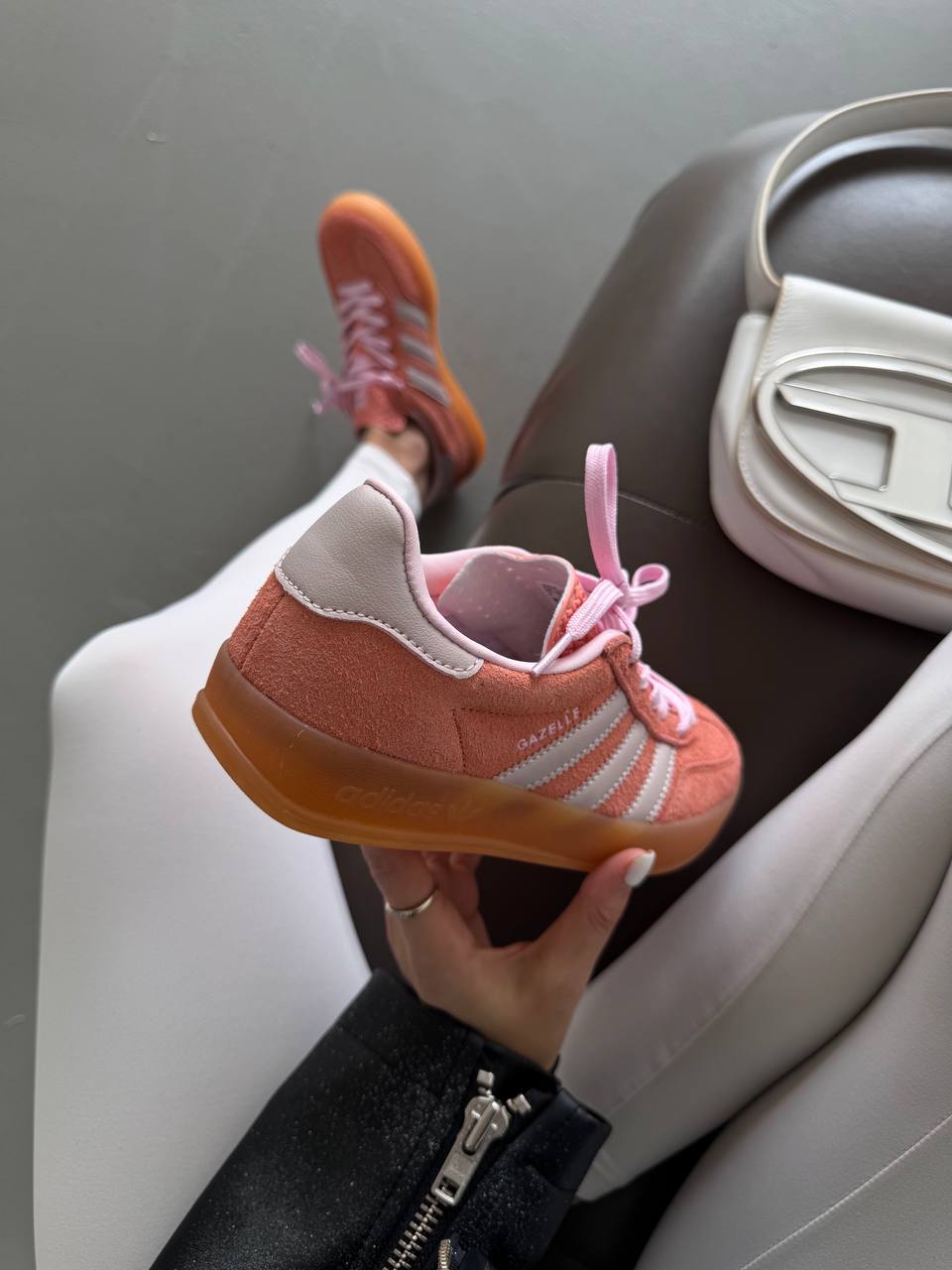 Adidas Gazelle Indoor Wonder Clay Gum - oceanhype - 