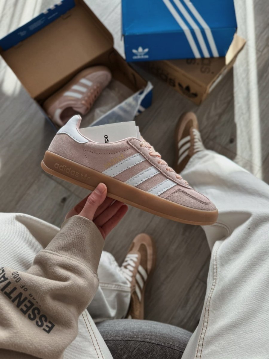 Adidas Gazelle Indoor Sandy Pink Gum - oceanhype - 