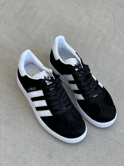 Adidas Gazelle Black White - Gold Metallic - oceanhype - 