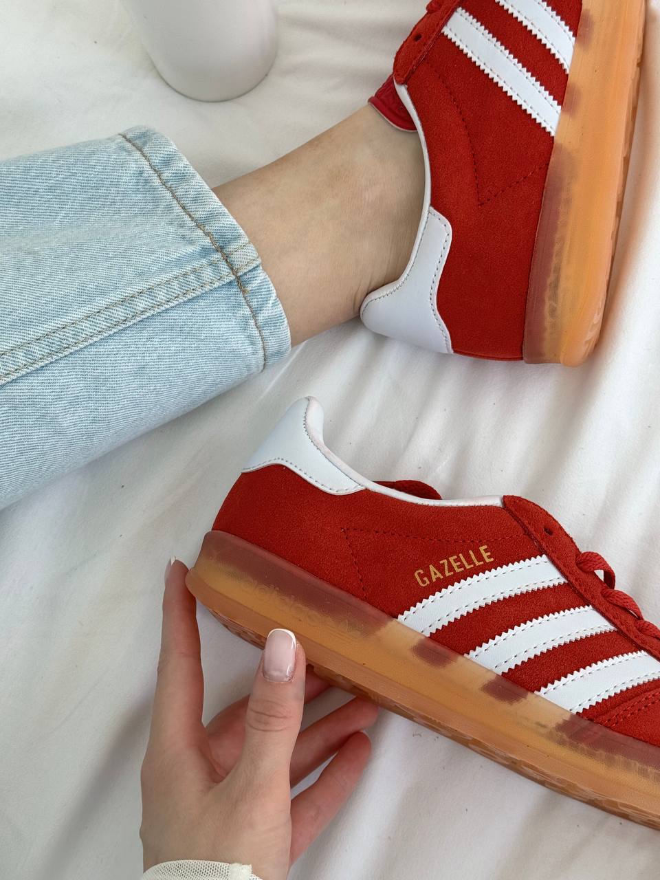 Adidas Gazelle Indoor Better Scarlet Gum - oceanhype - 