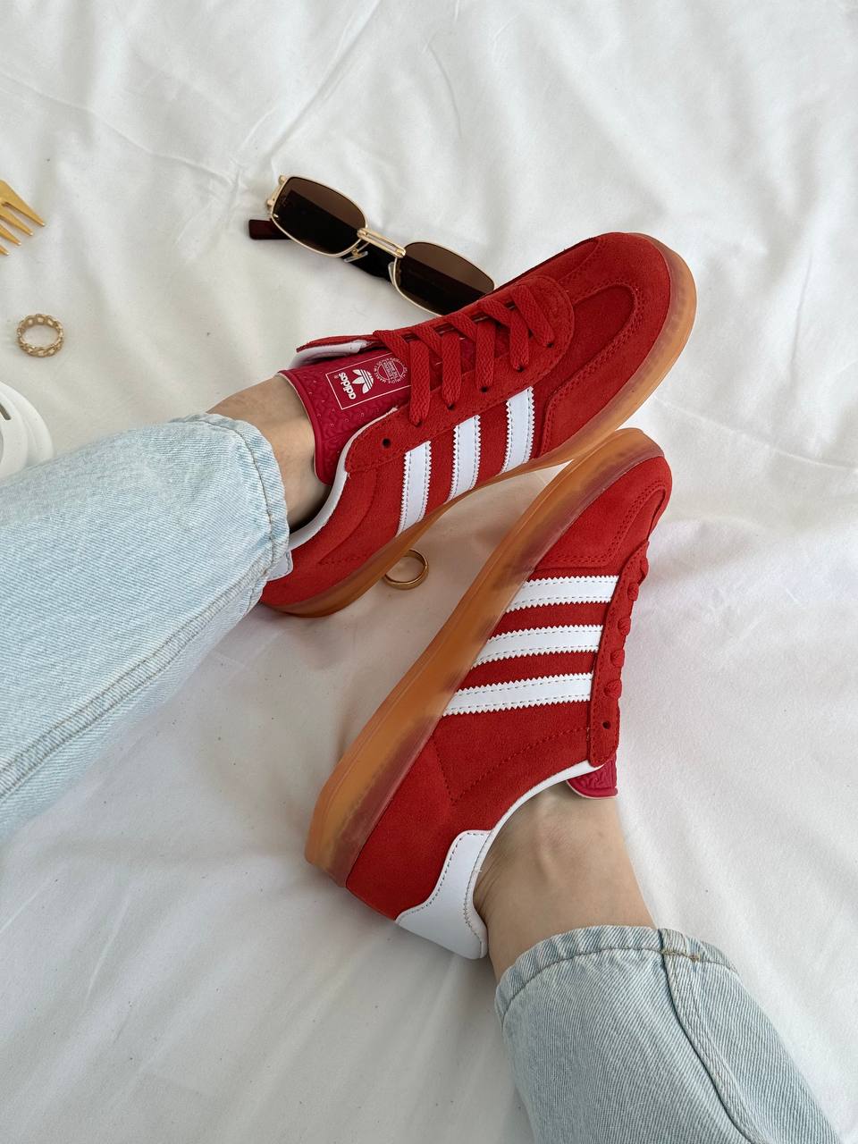 Adidas Gazelle Indoor Better Scarlet Gum - oceanhype - 