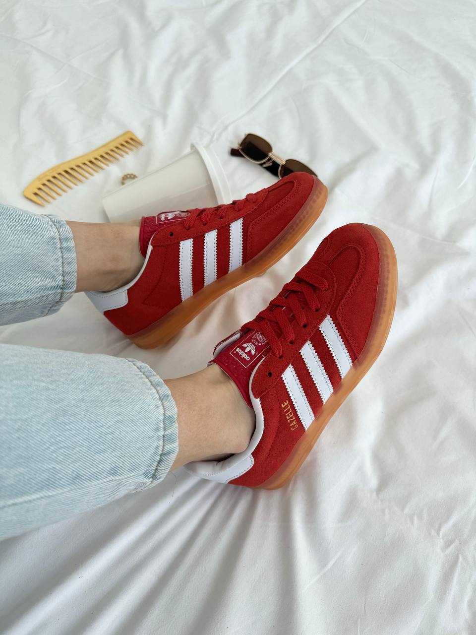 Adidas Gazelle Indoor Better Scarlet Gum - oceanhype - 