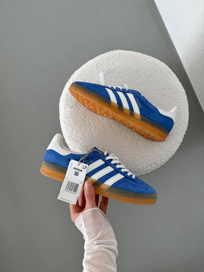 Adidas Gazelle Indoor Blue Fusion Gum - oceanhype - 