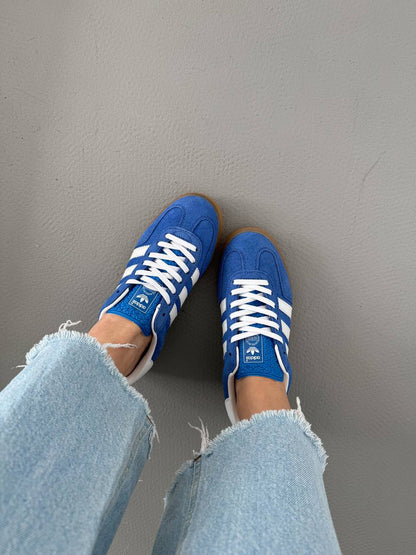 Adidas Gazelle Indoor Blue Fusion Gum - oceanhype - 
