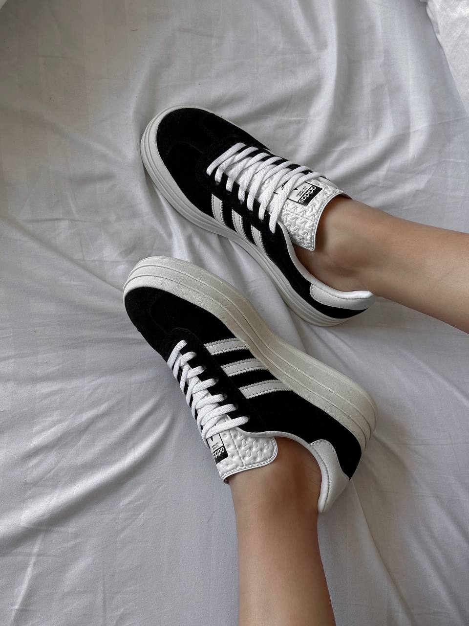 Adidas Gazelle Platform Core Black - oceanhype - 